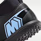Nike Jr. Mercurial Superfly 10 Club Little/Big Kids' Turf High-Top Soccer Shoes