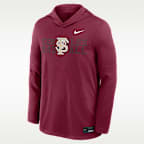 Florida State Dugout Men's Nike Dri-FIT College Long-Sleeve Hooded Top