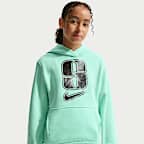 Sudadera con gorro para niños talla grande Nike Club Fleece