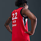 Jersey Nike Dri-FIT de la WNBA Victory A'ja Wilson Las Vegas Aces 2024 Rebel Edition