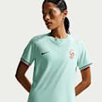 Jersey de fútbol Nike Dri-FIT replica de FFF visitante 2026 Stadium para mujer