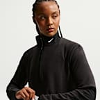 Nike Therma-FIT Victory Langarm-Golfoberteil mit Halbreißverschluss für Damen