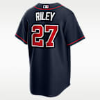 Austin Riley Atlanta Braves Men's Nike MLB Replica Jersey