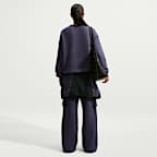 Playera oversized para mujer Nike Studio Fleece Medium Weight