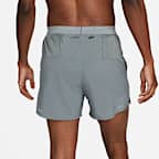 Shorts de correr Dri-FIT de 13 cm con forro de ropa interior para hombre Nike Stride