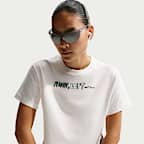 나이키 스위프트  드라이 핏 반팔 크롭 러닝 티셔츠