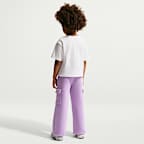 Nike Little Kids' Swoosh Sparkle Boxy T-Shirt