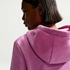 Sudadera con gorro sin cierre para mujer Nike Sportswear Club Fleece