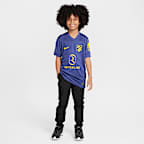 Jersey de fútbol Nike Dri-FIT Replica del Club Atlético de Madrid visitante 2025/26 Stadium para niños talla grande