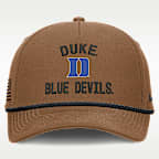 Gorra universitaria Nike ajustable para hombre Duke 2026 Military Appreciation Rope Rise
