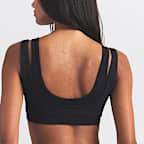 Brassière à encolure dégagée et double bretelle NikeSKIMS Matte pour femme