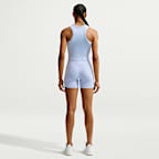 Nike One Fitted korte tanktop met Dri-FIT voor dames