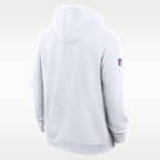 Sudadera con gorro sin cierre Nike Dri-FIT de la NFL para hombre Los Angeles Rams Alt Standard Issue