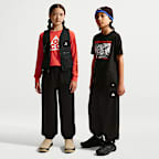 Pants de tejido Fleece de ajuste relajado para niños talla grande Nike ACG