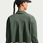 เสื้อแขนยาวเอวลอยผู้หญิง Dri-FIT Nike 24.7 PerfectStretch