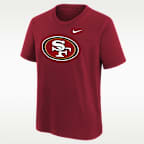 San Francisco 49ers Logo Big Kids' Nike NFL T-Shirt
