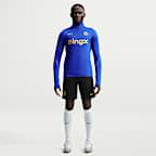 Playera de entrenamiento de fútbol de tejido Knit Nike Dri-FIT para hombre Chelsea FC Strike