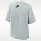 Playera Nike de la NFL para mujer Detroit Lions Rivalries Collection Boxy