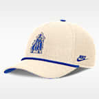 Gorra universitaria Nike ajustable para hombre Duke Legacy Vintage Rope Rise