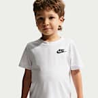 Κεντημένο T-Shirt Futura Nike Sportswear για μικρά παιδιά