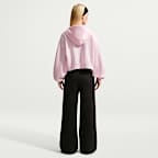 Nike Studio Fleece Medium Weight  Women's Oversized Cropped Full-Zip Sweatshirt