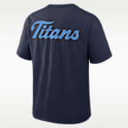 Playera Nike de la NFL para hombre Tennessee Titans Rivalries Collection Max90