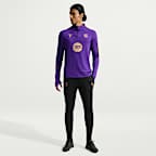 FC Barcelona Strike Elite idegenbeli Kobe Dri-FIT ADV kötött férfi futball-melegítőfelső