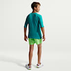 Nike Swim Hydroguard Essential Big Kids' (Boys') Dri-FIT UV Short Sleeve Top