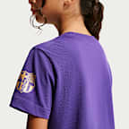 Playera de futbol Kobe para niños talla grande FC Barcelona visitante