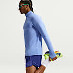 Shorts de correr Dri-FIT de 13 cm con forro de ropa interior para hombre Nike Stride Plus