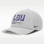 LSU On-Field Primetime Rise Men's Nike College Adjustable Hat