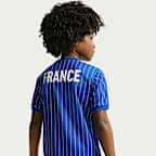 Haut de foot à manches courtes France x Jacquemus pour ado