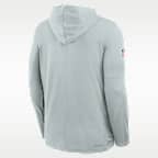 Detroit Lions Rivalries Collection Sideline Men's Nike Dri-FIT NFL Long-Sleeve Hooded Top