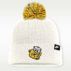Gorro con dobladillo universitario Nike para hombre Michigan Peak