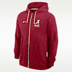 Alabama Sideline Standard Issue Men's Nike Dri-FIT College Full-Zip Hoodie