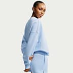 Dámské 10cm kraťasy Nike Sportswear Phoenix Fleece se středně vysokým pasem