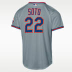 Jersey Nike de la MLB Stadium para niños talla grande Juan Soto New York Mets