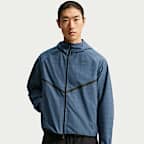 Nike Tech  Men's Loose Dri-FIT Shori Knit Full-Zip All-Over-Print Jacket