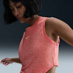 Camiseta de tirantes de tela de canalé pequeña ajustada cropped para mujer Nike Sportswear Chill Knit