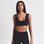 Bra de cuello en forma de U con doble tirante para mujer NikeSKIMS Matte