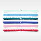 Bandas para la cabeza para niños talla grande (paquete de 6) Nike Flex Classic
