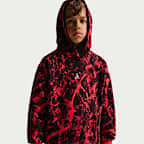 Sudadera con gorro de básquetbol oversized Club Fleece para niños Ja