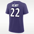 Derrick Henry Baltimore Ravens Women's Nike NFL T-Shirt