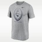 Playera universitaria Nike Dri-FIT para hombre West Virginia Primetime Football Icon Legend
