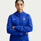 Paris Saint-Germain Tech Fleece Windrunner Women's Nike Football Full-Zip Hoodie