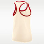 Texas Rangers Script City Connect Women's Nike MLB Racerback Tank Top ...