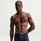 Nike Essential Men's Cotton Stretch Boxer Briefs (3-Pack)