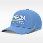 North Carolina Sideline Practice Rise Men's Jordan Brand Dri-FIT College Adjustable Hat