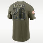 Saquon Barkley Philadelphia Eagles Salute To Service Men’s Nike NFL T-Shirt