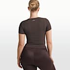 NikeSKIMS Ribbed Seamless Women's Short-Sleeve Top